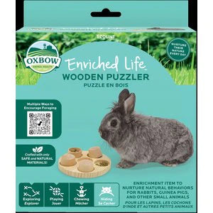 Puzzle animaux lapin en bois