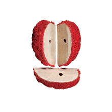 Load image into Gallery viewer, 🔴 Apple slices - Wood and loofah
