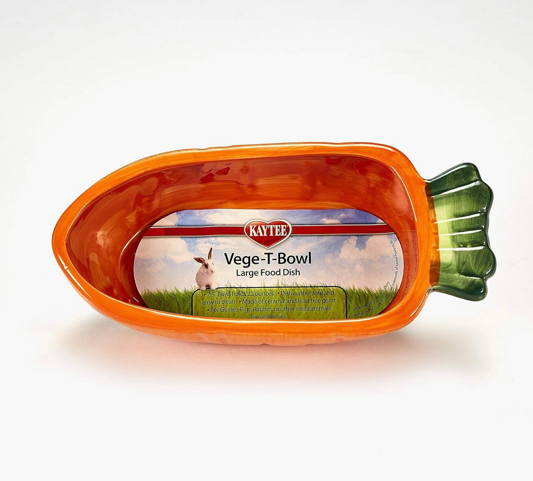 Carrot-shaped bowl