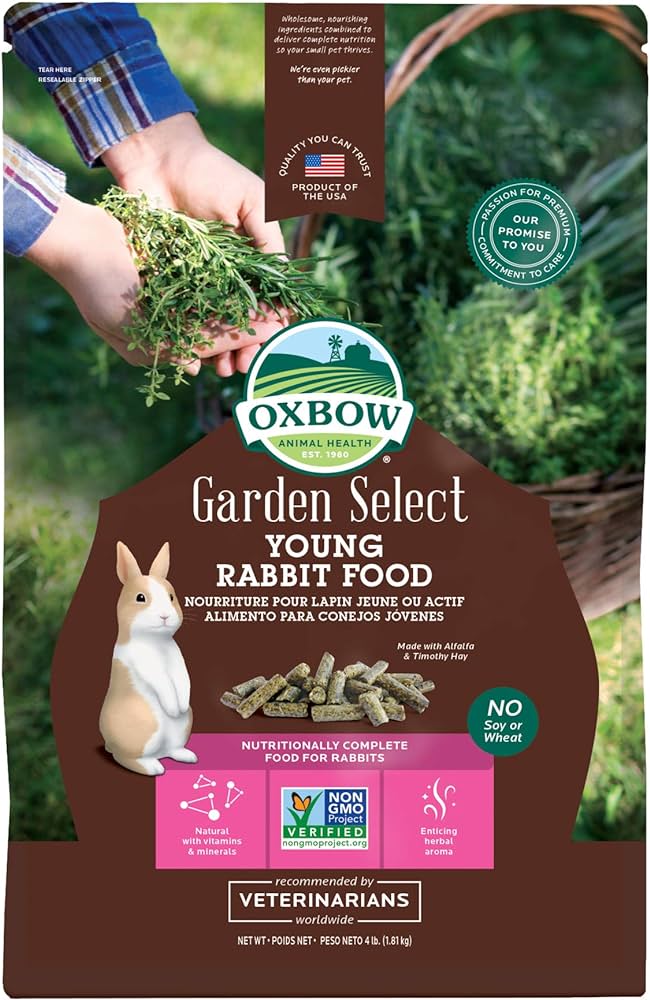 Young rabbit feed “Garden Select” - Oxbow
