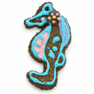 Biscuit L’hippocampe sur fond blanc