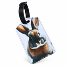 Étiquette pour valise – Lapin blanc
