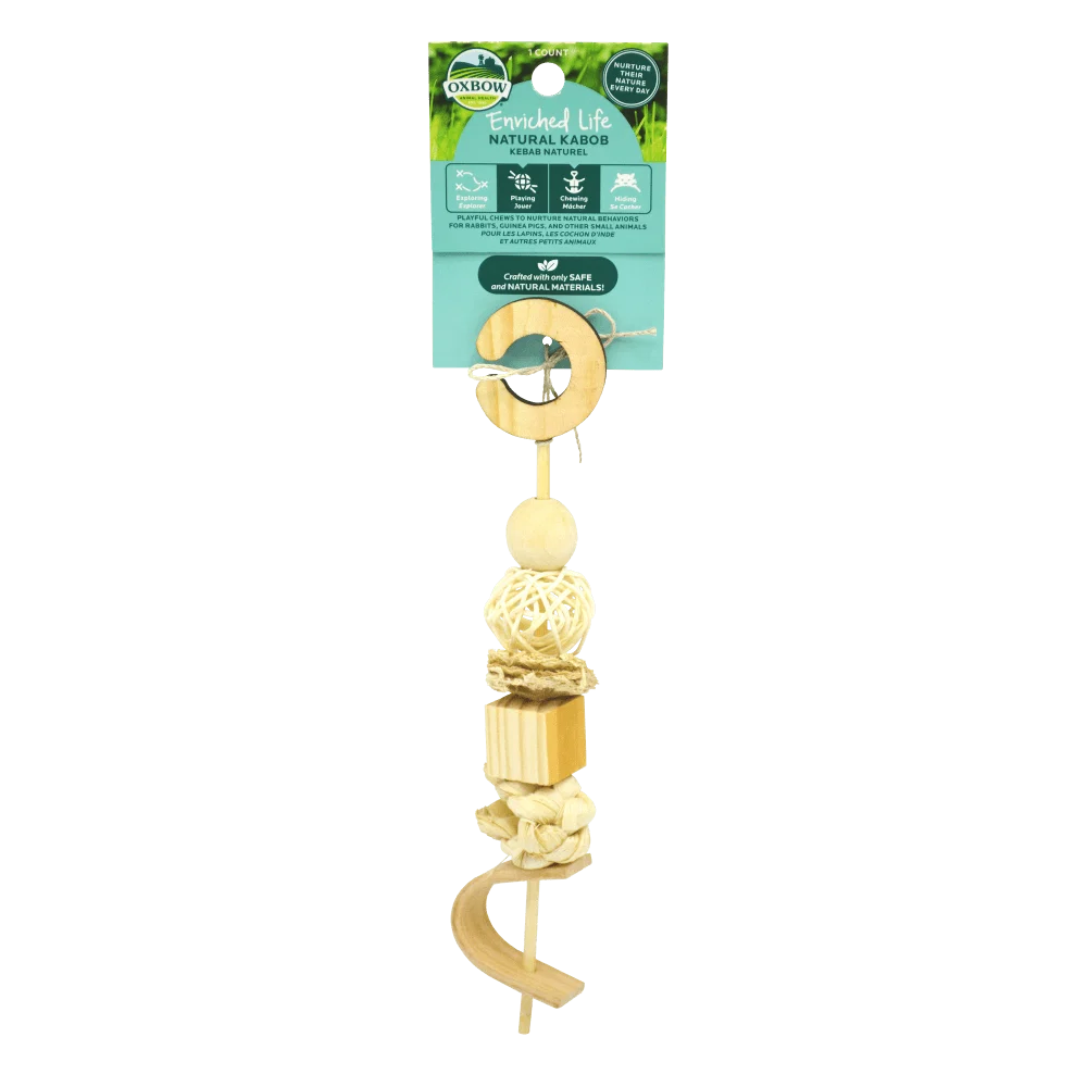 Pendant de jeu naturel Oxbow Natural Kabob - emballage avant