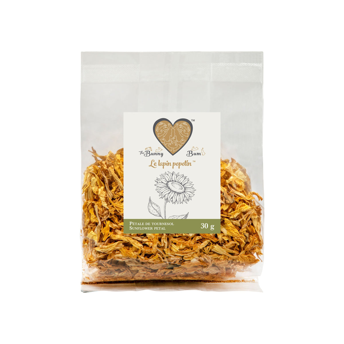 Pétales de Tournesol - Bunny Bum — produit entier sur fond blanc