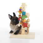 Poteau de jeu Oxbow Enriched Life avec lapin
