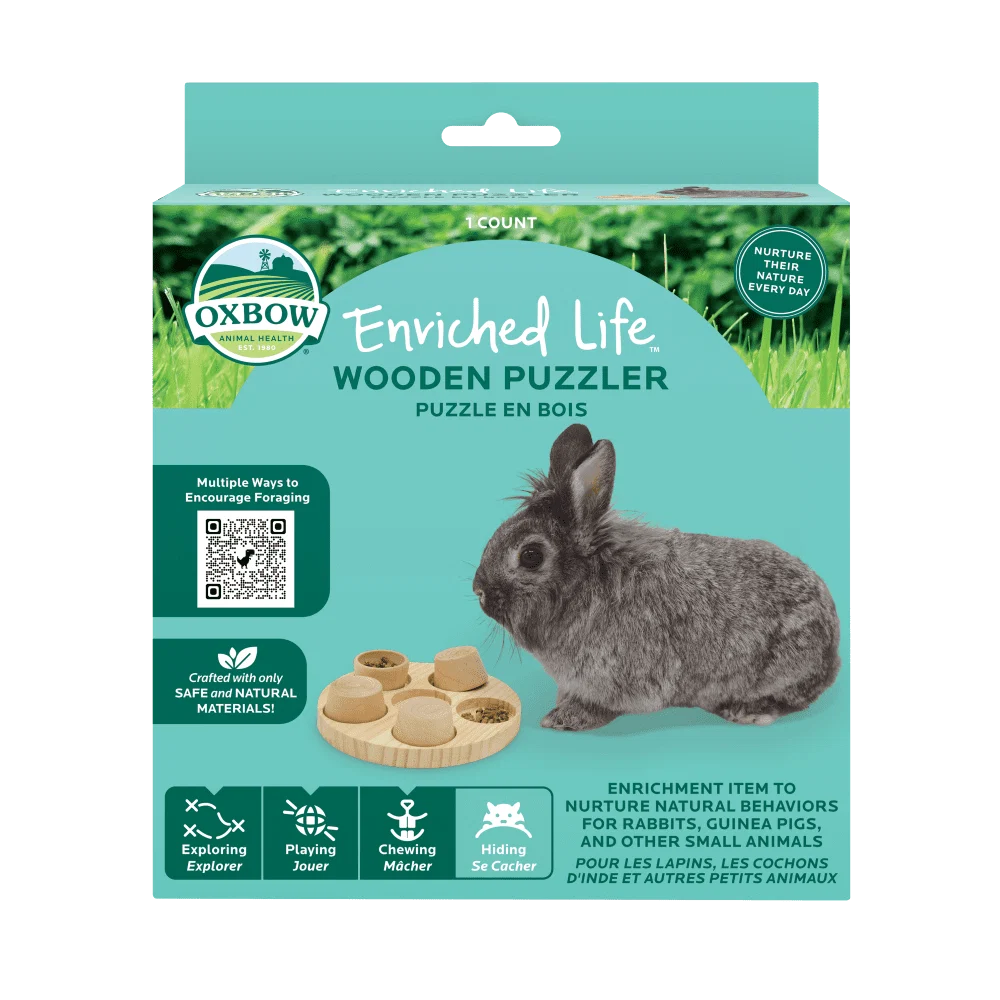 Puzzle en bois Oxbow Enriched Life - emballage avant